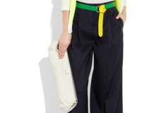 Color me lemon-lime: Jil Sander Reversible two-tone leather belt