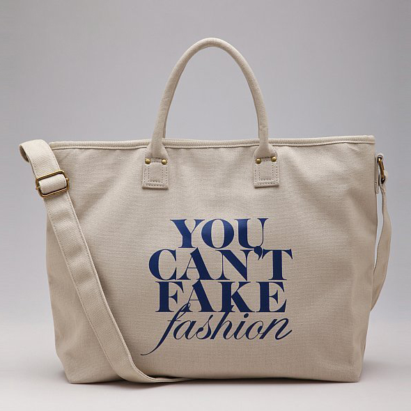 CFDA-YOU-CAN'T-FAKE-FASHION-tote-bag