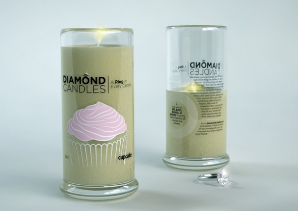 Diamond Candles soy eco-friendly candles Cupcake_grande