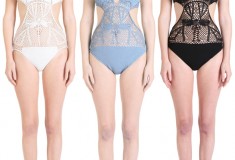 Bathing beauty: Catherine Malandrino Crochet Swimsuit