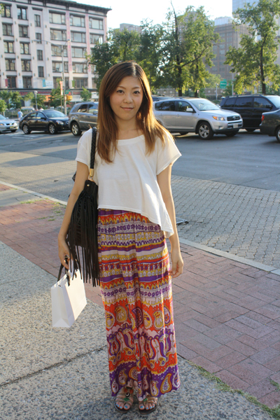 Fashion Maxi Skirt on Kumyko Ethnic Maxi Skirt What S Haute