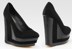 Haute Fall buy: Rachel Zoe Eva Suede Wedge platform shoes