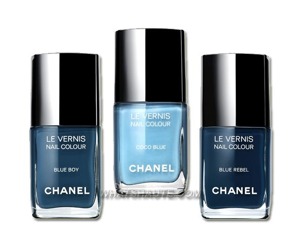 LES JEANS DE CHANEL blue denim limited-edition nail polish collection what's haute