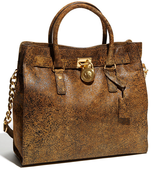 MICHAEL Michael Kors 'Hamilton - Large' Distressed Tote