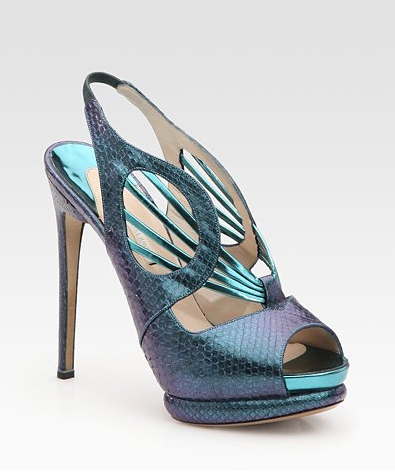 Nicholas-Kirkwood-Metallic-Python-Platform-Pumps what's haute