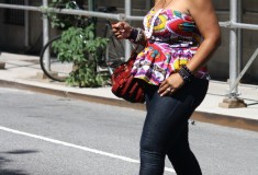 My Style: Peplum 2011 (Kersh top + Zara jeans & sandals + Jimmy Choo Mahala/Maddy bag)