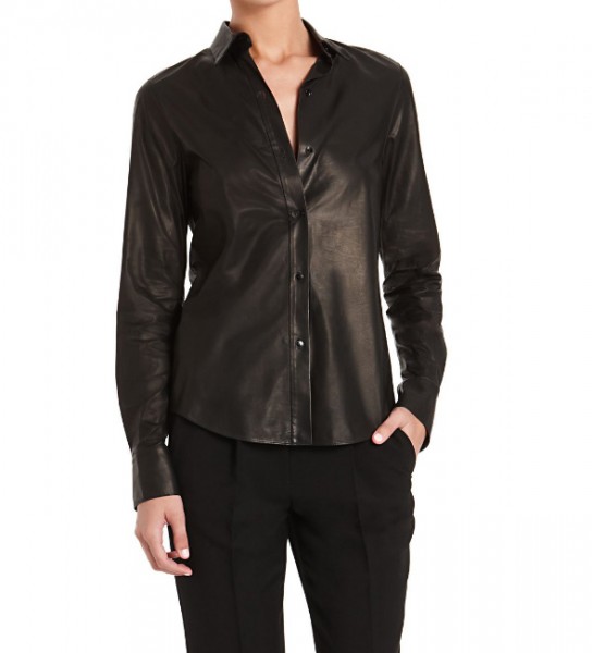 Alexander-Wang-leather-button-down-shirt