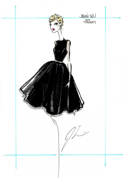 Jason Wu for Target GO international designer collaboration Sketch what's haute