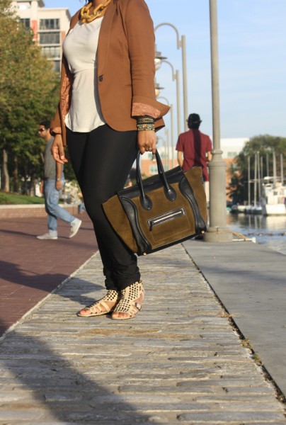 My-style-Baltimore-Celine-Luggage-Tote-Zara-blazer-BB-Dakota-top-DvF-leggings-Kelsi-Dagger-sandals-3