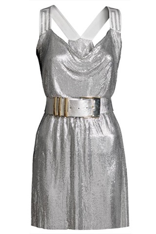 Versace for H&M - metallic dress