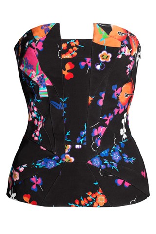 Versace for H&M - silk bustier