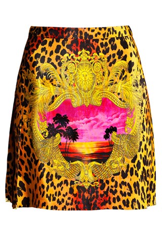 Versace for H&M - silk skirt