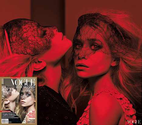 Mary-Kate and Ashley Olsen cover Vogue's 2011 Best Dressed Special Edition