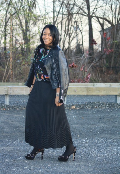 My Style Zara bird top Missoni Target skirt Zara crystal platforms jewelry 7