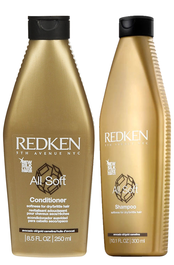 Redken All Soft shampoo and conditioner