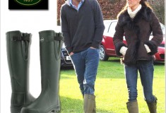 Duchess of Cambridge Kate Middleton and Prince Harry rock matching Le Chameau ‘Vierzon’ Wellie boots