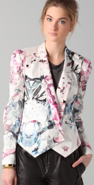 Rebecca Minkoff Becky Jacket - floral print