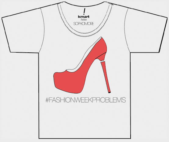 Sophomore NYC 'Fashion Week Problems' T-shirt