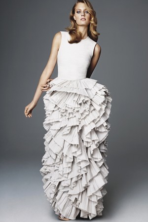 A dress from H&M's Exclusive Glamour Conscious Collection
