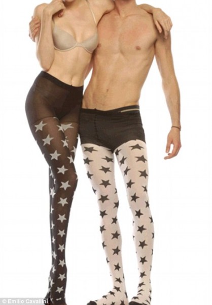 Emilio Cavallini 'Brosiery' and 'Mantyhose' - tights for men?