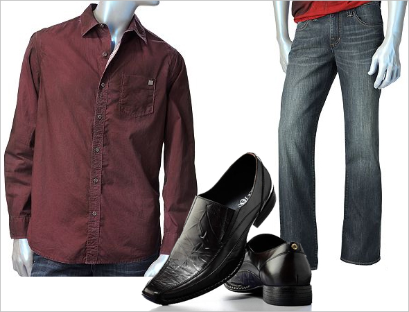 Kohl's Rock & Republic men's collection casual look