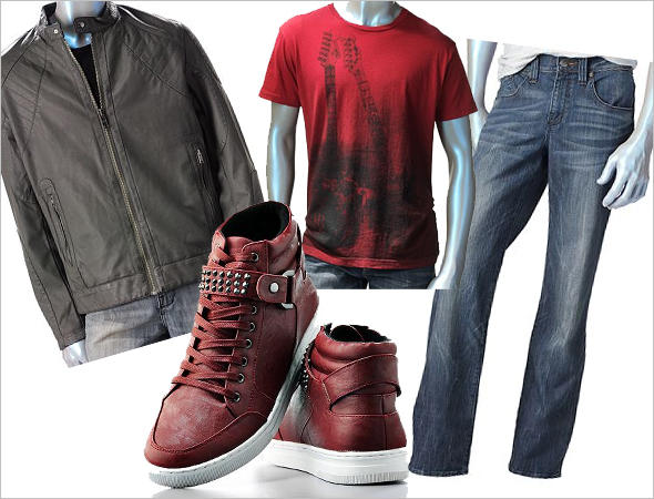 Kohl's Rock & Republic men's collection cool/club look