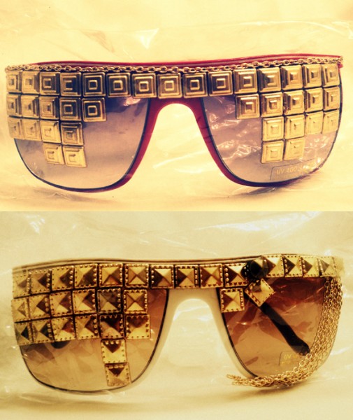 LA Vintage Tribe - studded sunglasses