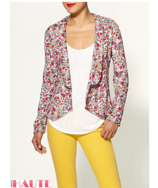 Pim + Larkin Floral Blazer - Fashion on What's Haute