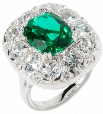 Ramona Singer Emerald Doublet Ring-jewelry