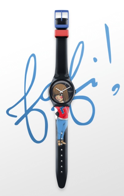 Swatch + Fafi watch