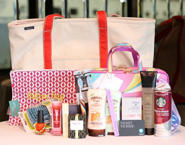 Hawaiian Tropic & Glam host 'Things We Love' Summer Sail - goody bag