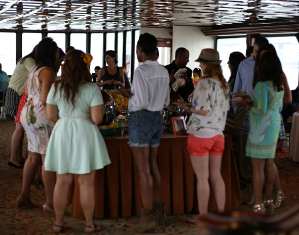 Hawaiian Tropic & Glam host 'Things We Love' Summer Sail - lunch