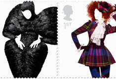 Haute fashion news roundup: Christian Louboutin doesn’t care about your feet; wedding Uggs DO exist; everyone wants Priscilla Chan’s gown; details on Yayoi Kusama + Louis Vuitton and the fashionable Royal Mail Stamp Collection