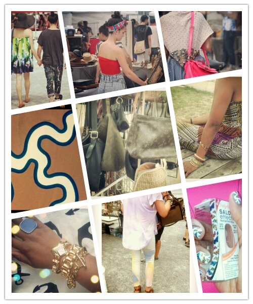Instagram - fashion at the Brooklyn Flea Market 