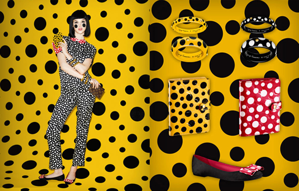 Louis Vuitton Yayoi Kusama dot inspired collection