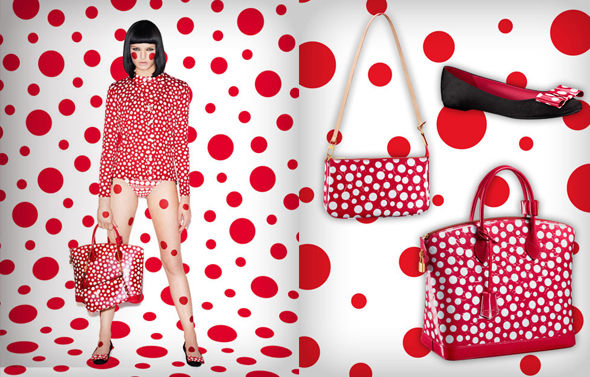 Louis Vuitton Yayoi Kusama dot inspired collection