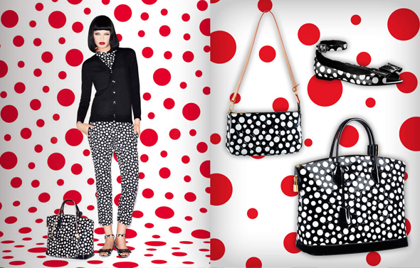 Louis Vuitton Yayoi Kusama dot inspired collection