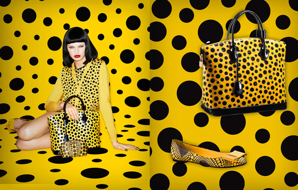 Louis Vuitton Yayoi Kusama dot inspired collection