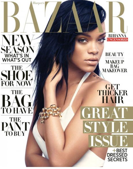 Rihanna covers Harper's Bazaar