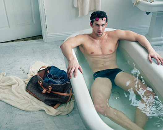 Michael Phelps for Louis Vuitton