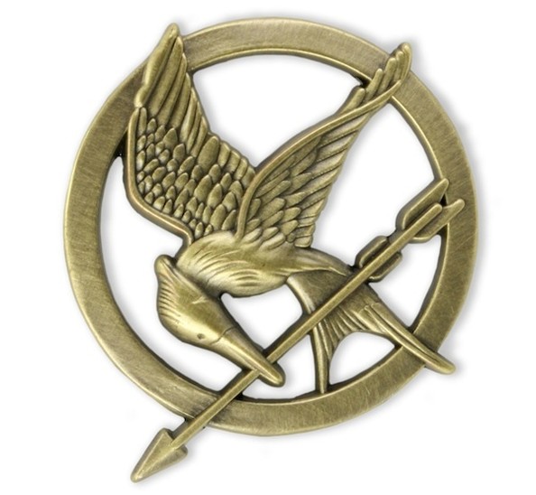 Target 14-karat gold Mockingjay pin - The Hunger Games