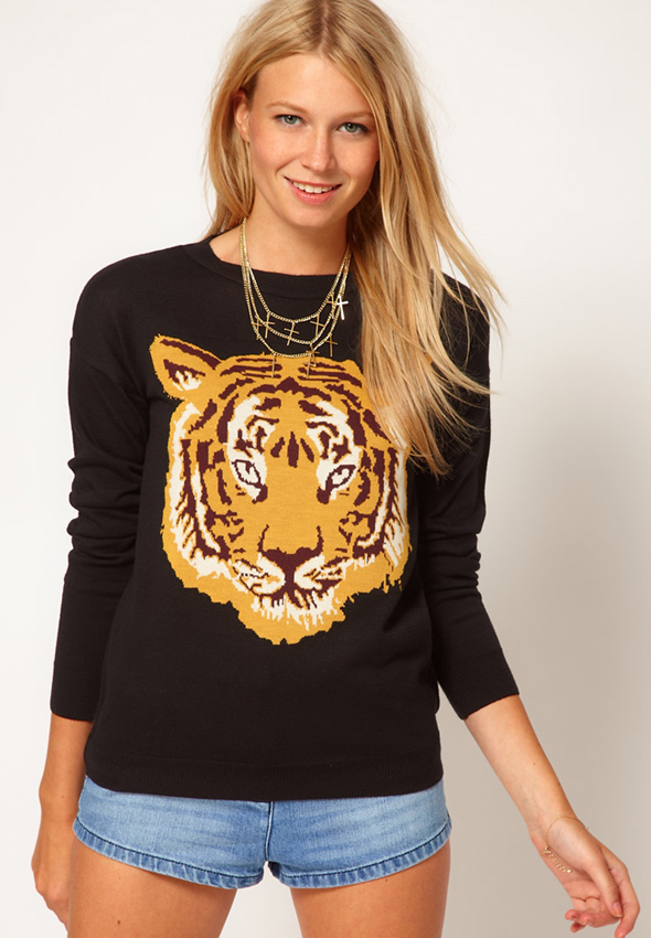 ASOS Tiger Sweater - What's Hauteâ„¢