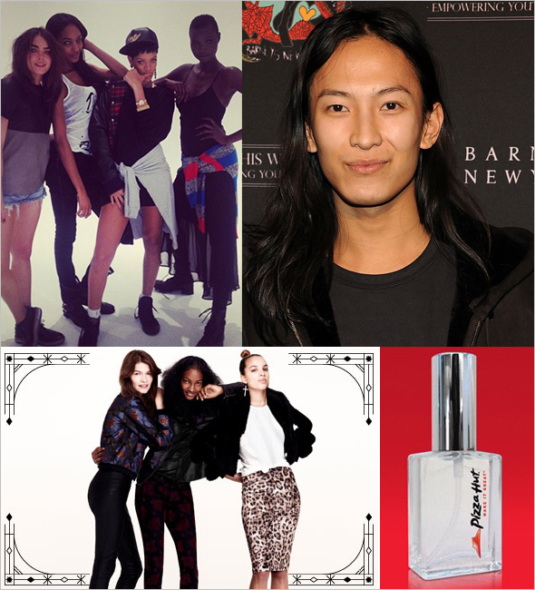 Rihanna for River Island, Alexander Wang starts at Balenciaga, ASOS to open New York store, Pizza Hut perfume