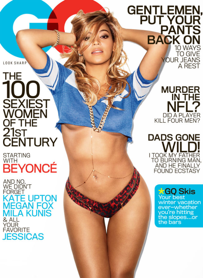 Beyonce covers GQ's February 2013 Issue