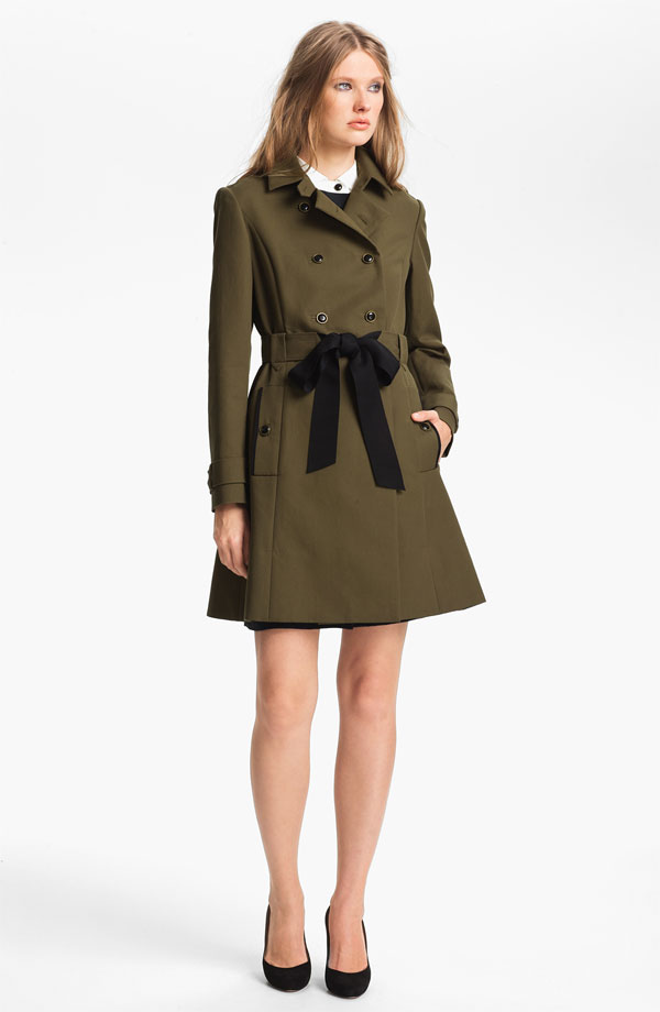 Miss Wu Belted Cotton Trench Coat (Nordstrom Exclusive)