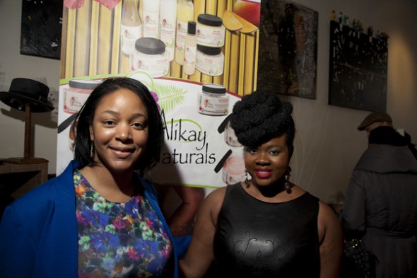 Valincia Saulsberry of "Chicagolicious" & Rochelle Graham of Alikay Naturals host event at SWING Harlem to support cervical cancer education