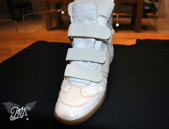 Beyonce Isabel Marant King Bey wedge sneaker front view