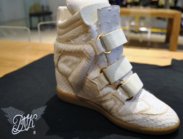 Beyonce Isabel Marant King Bey wedge sneaker main view