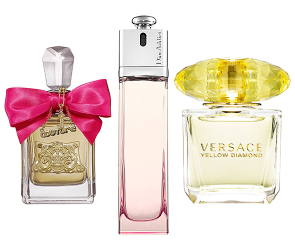 Spring fragrances: Viva La Juicy, Dior Addict & Versace Yellow Diamond