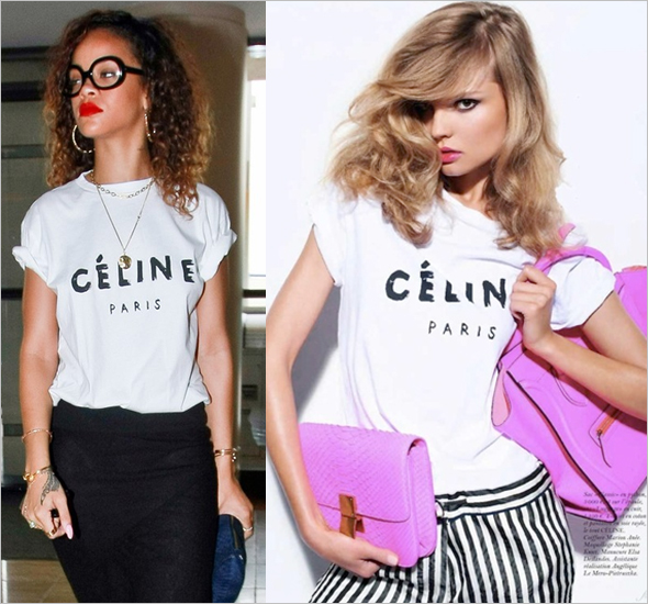 celine paris t shirt authentic